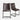 Egholm Faux Leather Dining Chairs - Grey