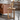 Compact oak side table